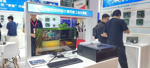 华北工控水冷散热结构设计高性能工业计算机